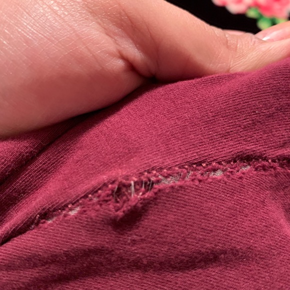 Burgundy torrid leggings size 3 - Picture 4 of 4